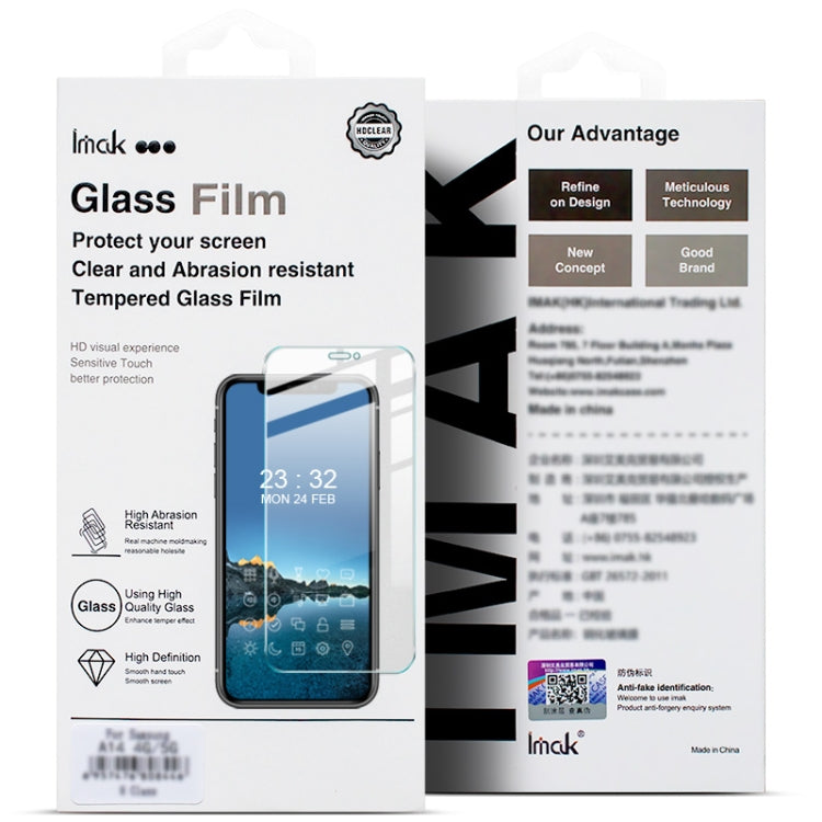 For Xiaomi Redmi 13C 5G/13R 5G IMAK H Series Tempered Glass Film - 13R Tempered Glass by imak | Online Shopping UK | buy2fix