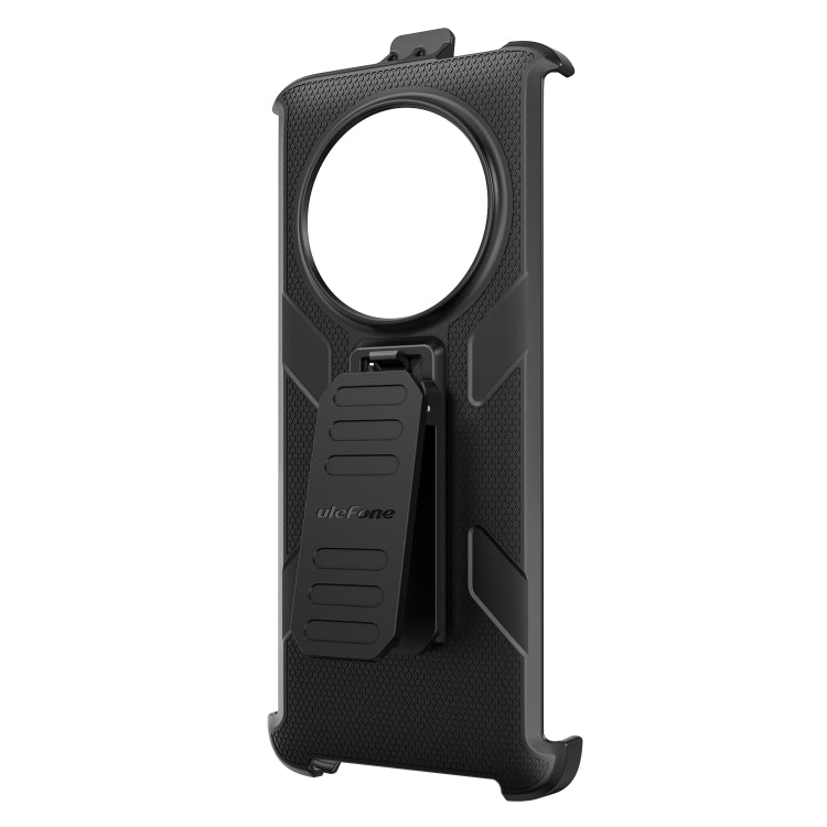 For Ulefone Armor 23 Ultra Ulefone Back Clip Phone Case with Carabiner(Black) - Ulefone Cases by Ulefone | Online Shopping UK | buy2fix
