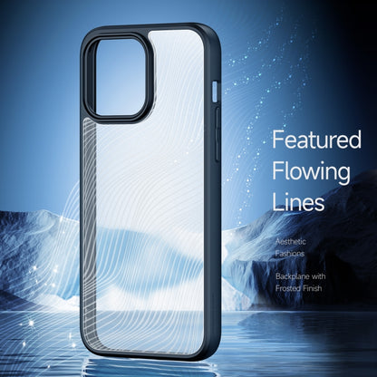 For iPhone 15 Pro Max DUX DUCIS Aimo Series  Frosted Feel Phone Case(Black) - iPhone 15 Pro Max Cases by DUX DUCIS | Online Shopping UK | buy2fix