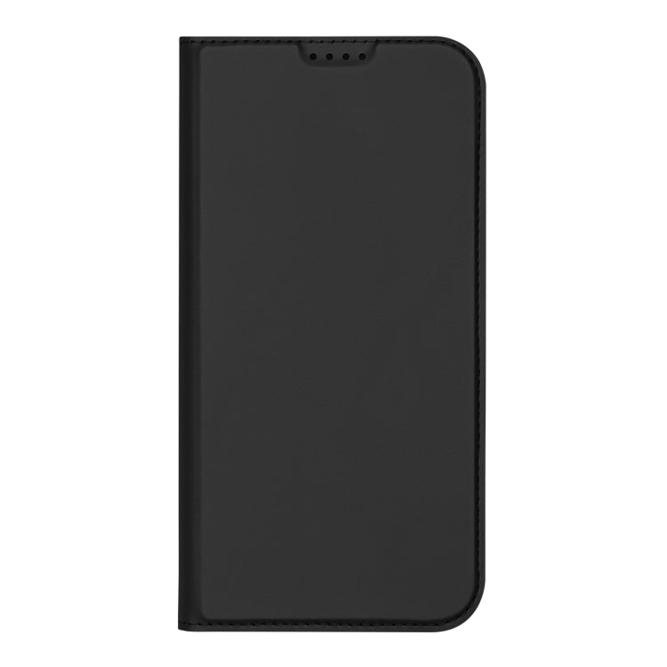 For iPhone 16 DUX DUCIS Skin Pro Series Flip Leather Phone Case(Black) - iPhone 16 Cases by DUX DUCIS | Online Shopping UK | buy2fix