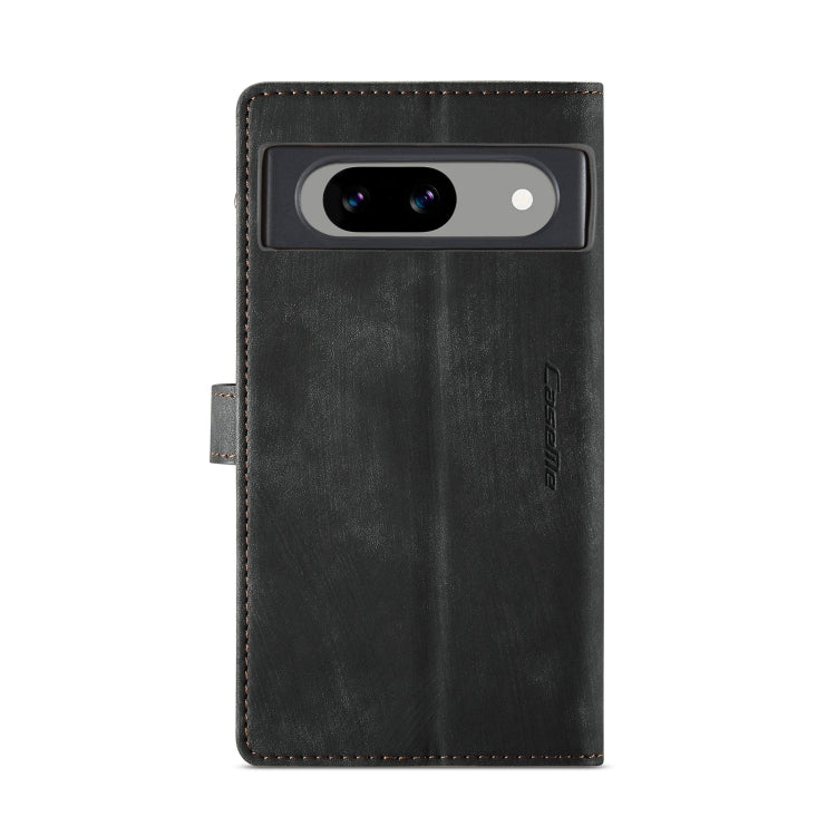 For Google Pixel 8a CaseMe C30 Multifunctional Leather Phone Case(Black) - Google Cases by CaseMe | Online Shopping UK | buy2fix