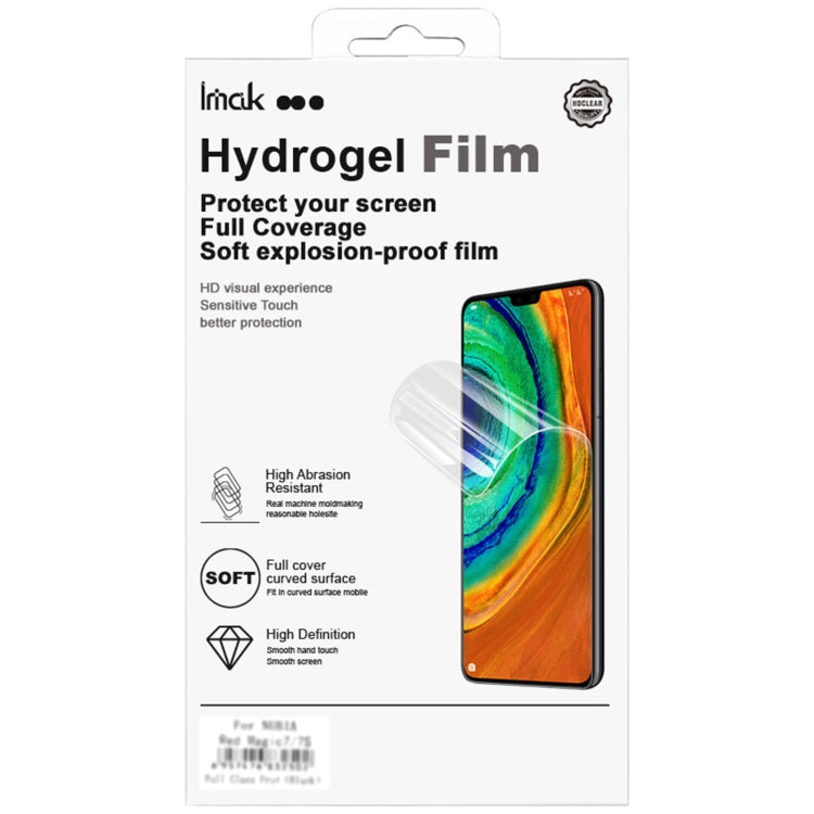 For Honor X50 GT 5G 2pcs imak Curved Full Screen Hydrogel Film Protector - Honor Tempered Glass by imak | Online Shopping UK | buy2fix
