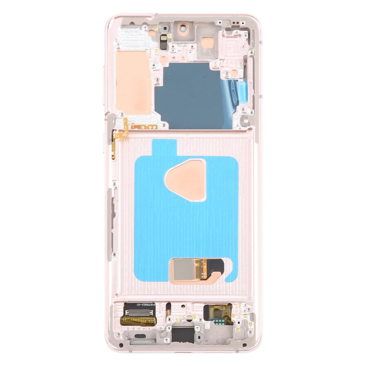 For Samsung Galaxy S21+ 5G SM-G996B 6.67 inch 6.67 inch OLED LCD Screen Digitizer Full Assembly with Frame (Gold) - Galaxy S Series Parts by buy2fix | Online Shopping UK | buy2fix