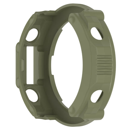 For Amazfit T-Rex Ultra Armor Hollow Watch Protective Case(Green) - Watch Cases by buy2fix | Online Shopping UK | buy2fix