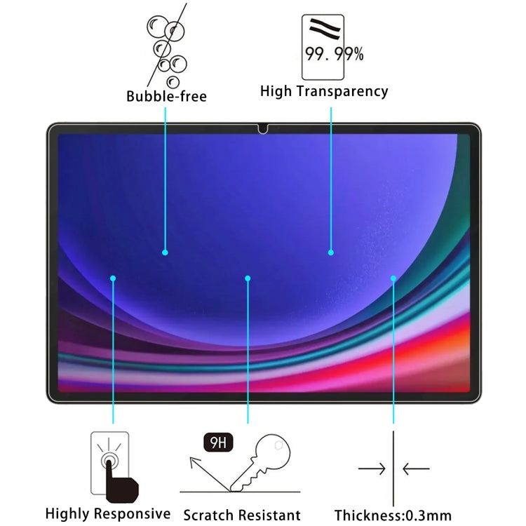 For Samsung Galaxy Tab S10 11 25pcs 9H 0.3mm Explosion-proof Tempered Glass Film - Tab S10 Tempered Glass by buy2fix | Online Shopping UK | buy2fix