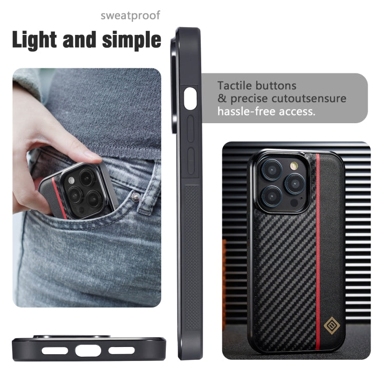 For Samsung Galaxy S24 Ultra 5G LC.IMEEKE 3 in 1 Carbon Fiber Texture Shockproof Phone Case(Black) - Galaxy S24 Ultra 5G Cases by LC.IMEEKE | Online Shopping UK | buy2fix