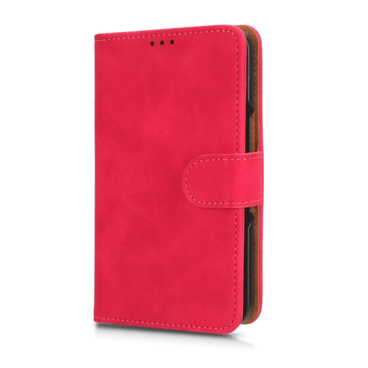 For Google Pixel Fold Skin Feel Magnetic Flip Leather Phone Case(Rose Red) - Google Cases by buy2fix | Online Shopping UK | buy2fix