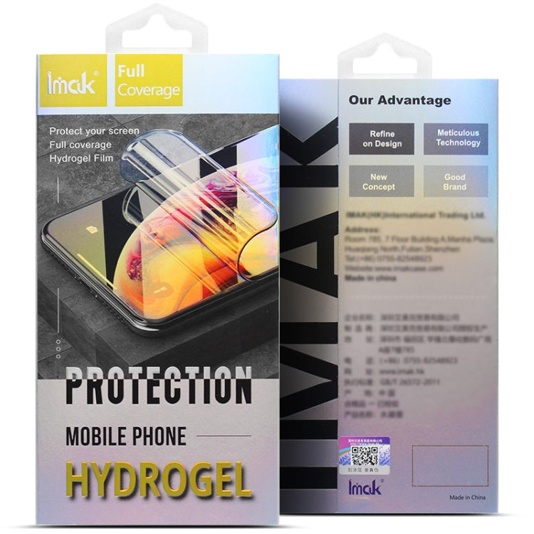 For Samsung Galaxy Z Flip5 5G imak Full Screen Hydrogel Film Front Screen + Back Protector Set - Galaxy Tempered Glass by imak | Online Shopping UK | buy2fix