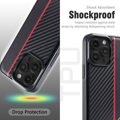 For OPPO Find N3 Flip LC.IMEEKE 3 in 1 Carbon Fiber Texture Shockproof Phone Case(Black) - Find N3 Flip Cases by LC.IMEEKE | Online Shopping UK | buy2fix