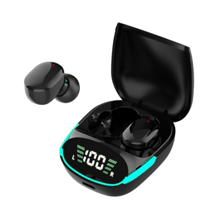 TG06 HIFI Level Intelligent Digital Display V5.1 Bluetooth Earphones(Black) - Bluetooth Earphone by buy2fix | Online Shopping UK | buy2fix