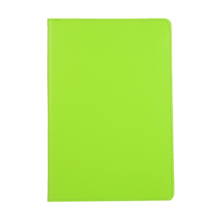 For Samsung Galaxy Tab S9 Ultra 360 Degrees Rotation Holder Litchi Texture Leather Tablet Case(Green) - Galaxy Tab S9 Ultra Cases by buy2fix | Online Shopping UK | buy2fix