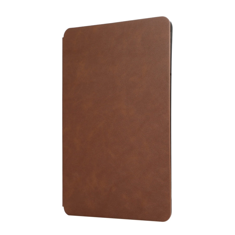 For Lenovo Tab M11 / Xiaoxin Pad 11 2024 PU Flip Tablet Protective Leather Tablet Case(Brown) - Lenovo by buy2fix | Online Shopping UK | buy2fix