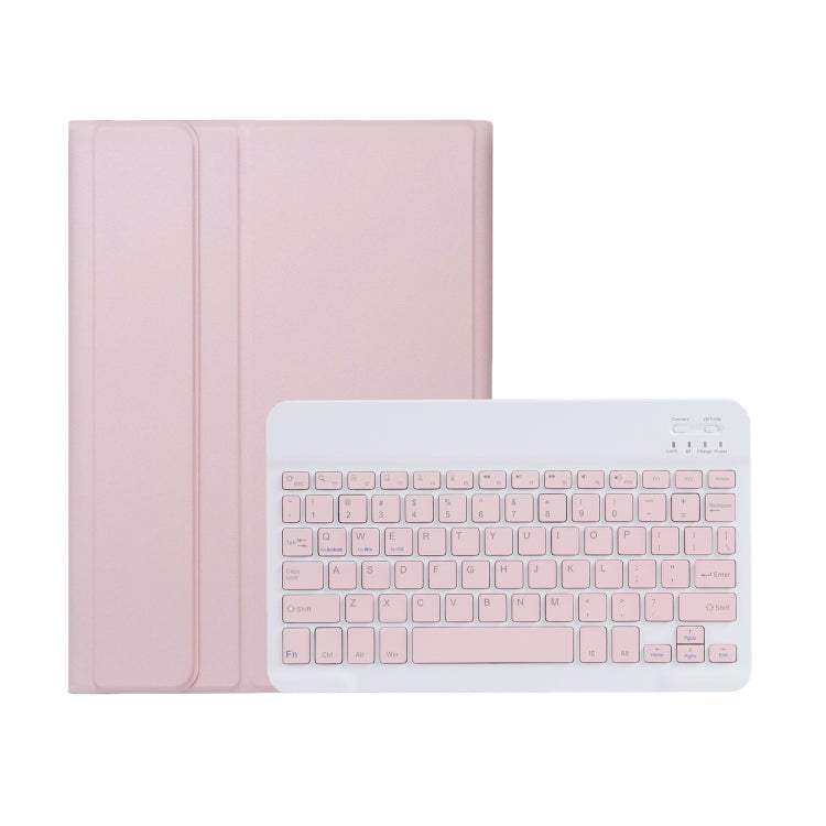 For Huawei MatePad Air 11.5 inch 2023 AH14 Lambskin Texture Ultra-thin Detachable Bluetooth Keyboard Leather Case(Pink) - Huawei Keyboard by buy2fix | Online Shopping UK | buy2fix