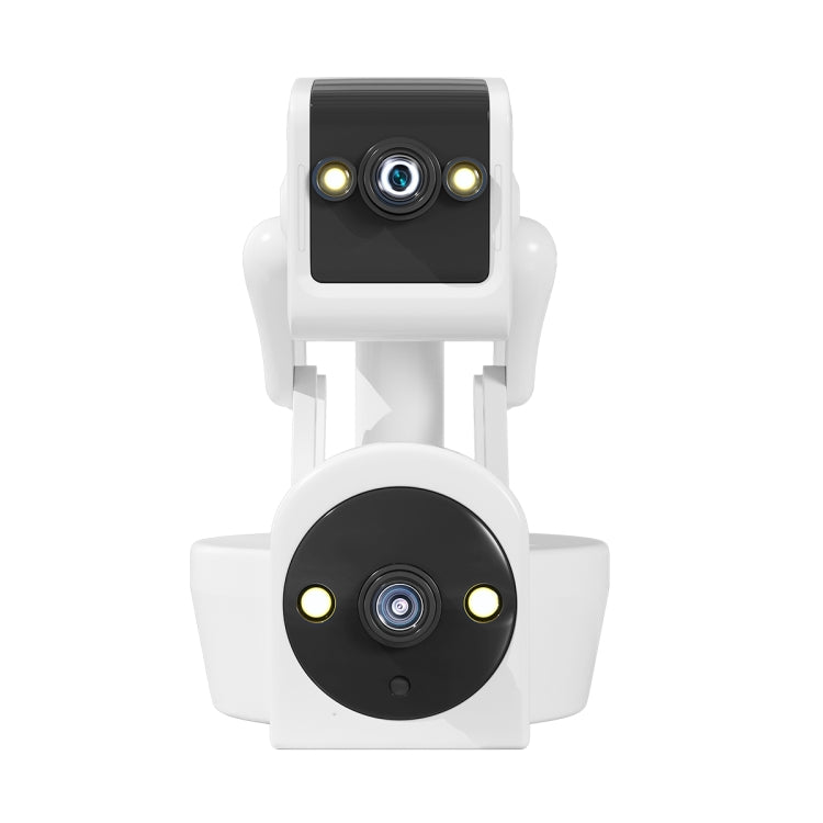 ESCAM PT212 4MP Dual Lens Robot Dog WiFi Camera Supports Cloud Storage/Two-way Audio/Night Vision, Specification:AU Plug - Wireless Camera by ESCAM | Online Shopping UK | buy2fix