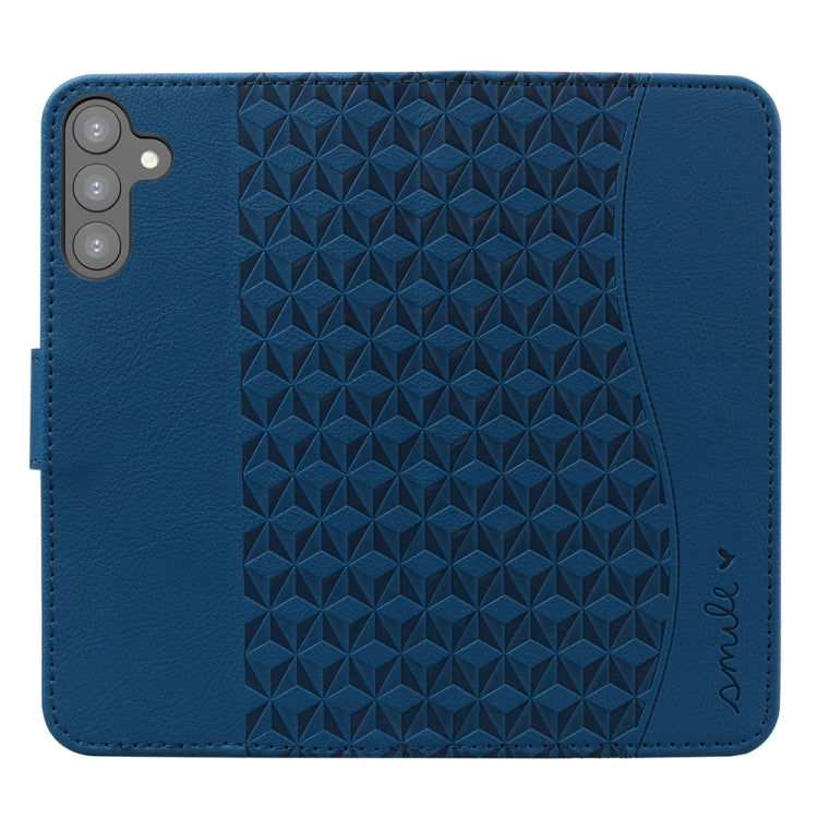 For Samsung Galaxy S23 FE 5G Diamond Buckle Leather Phone Case with Lanyard(Royal Blue) - Galaxy S23 FE 5G Cases by buy2fix | Online Shopping UK | buy2fix