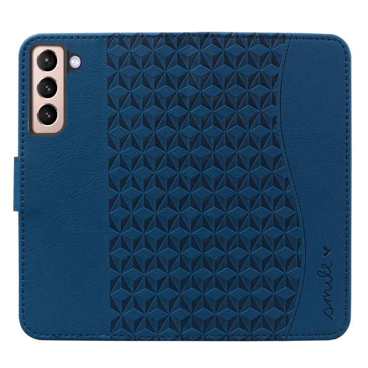 For Samsung Galaxy S23 5G Diamond Buckle Leather Phone Case with Lanyard(Royal Blue) - Galaxy S23 5G Cases by buy2fix | Online Shopping UK | buy2fix