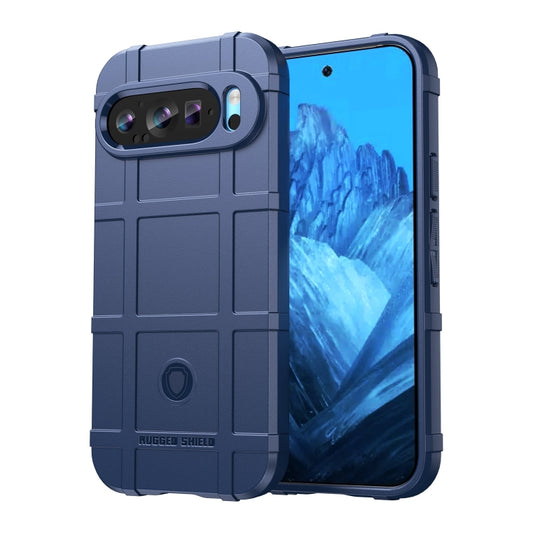 For Google Pixel 9 Full Coverage Shockproof TPU Phone Case(Blue) - Google Cases by buy2fix | Online Shopping UK | buy2fix