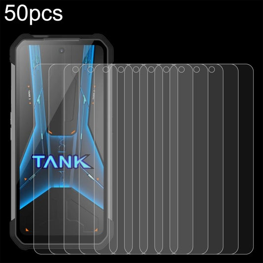 For Unihertz Tank 3 Pro 8849 50pcs 0.26mm 9H 2.5D Tempered Glass Film - Others by buy2fix | Online Shopping UK | buy2fix