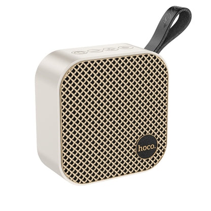 hoco HC22 Auspicious Outdoor Bluetooth 5.2 Speaker Support TF Card / FM / TWS(White) - Mini Speaker by hoco | Online Shopping UK | buy2fix