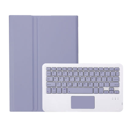 For OPPO Pad Air2 11.4 inch OP14-A TPU Ultra-thin Detachable Bluetooth Keyboard Leather Case with Touchpad(Purple) - Others Keyboard by buy2fix | Online Shopping UK | buy2fix