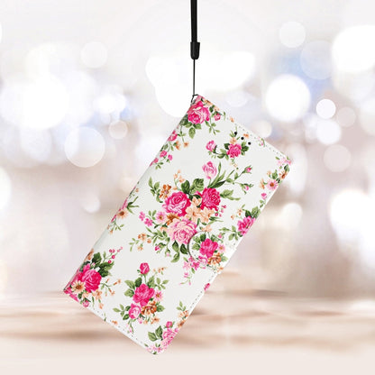 For Ulefone Note 14 Colored Drawing Leather Phone Case(Peonies) - Ulefone Cases by buy2fix | Online Shopping UK | buy2fix