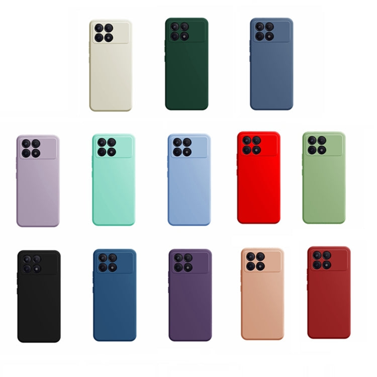 For Xiaomi Redmi K70 Pro Imitation Liquid Silicone Phone Case(Dark Purple) - K70 Pro Cases by buy2fix | Online Shopping UK | buy2fix