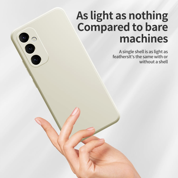 For Xiaomi Redmi K70 Pro Imitation Liquid Silicone Phone Case(White) - K70 Pro Cases by buy2fix | Online Shopping UK | buy2fix