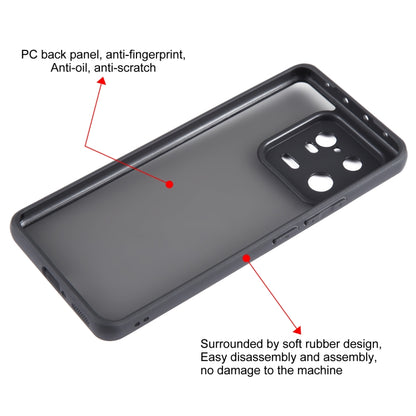 For Xiaomi 13 Pro Fine Pore Matte Black TPU + PC Phone Case - 13 Pro Cases by buy2fix | Online Shopping UK | buy2fix