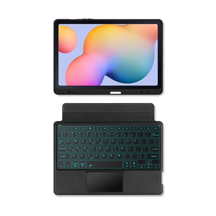 For Samsung Galaxy Tab S6 Lite 2020 / 2022 YJ-P610 Split Bluetooth Keyboard Leather Tablet Case - Samsung Keyboard by buy2fix | Online Shopping UK | buy2fix