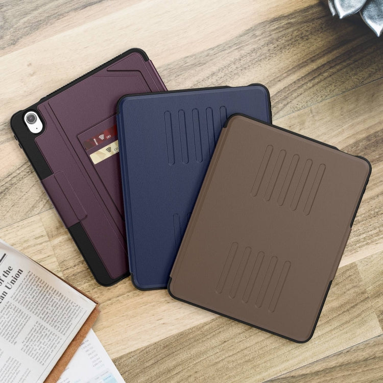 For iPad Air 11 2024 Notebook Magnetic Leather Tablet Case(Brown) - iPad Air 11 2024 Cases by buy2fix | Online Shopping UK | buy2fix