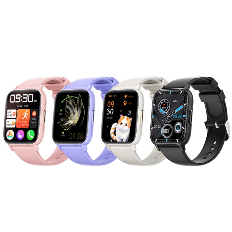 DM60+ 1.83 inch BT5.2 Smart Sport Watch, Support Bluetooth Call / Sleep / Blood Sugar / Blood Oxygen / Temperature / Heart Rate / Blood Pressure Health Monitor(White) - Smart Watches by buy2fix | Online Shopping UK | buy2fix