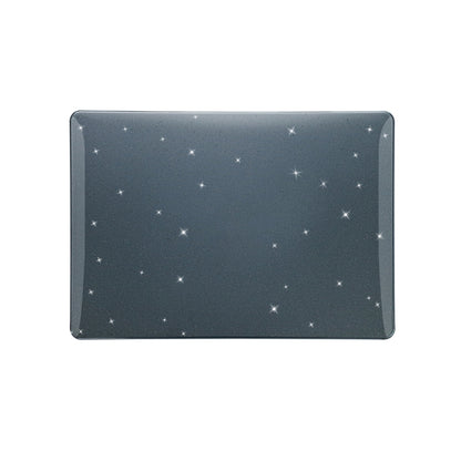 For MacBook Air 15.3 2024  A2941 (M2)/A3114 (M3) Gypsophila Laptop Protective Case(Black) - MacBook Air Cases by buy2fix | Online Shopping UK | buy2fix