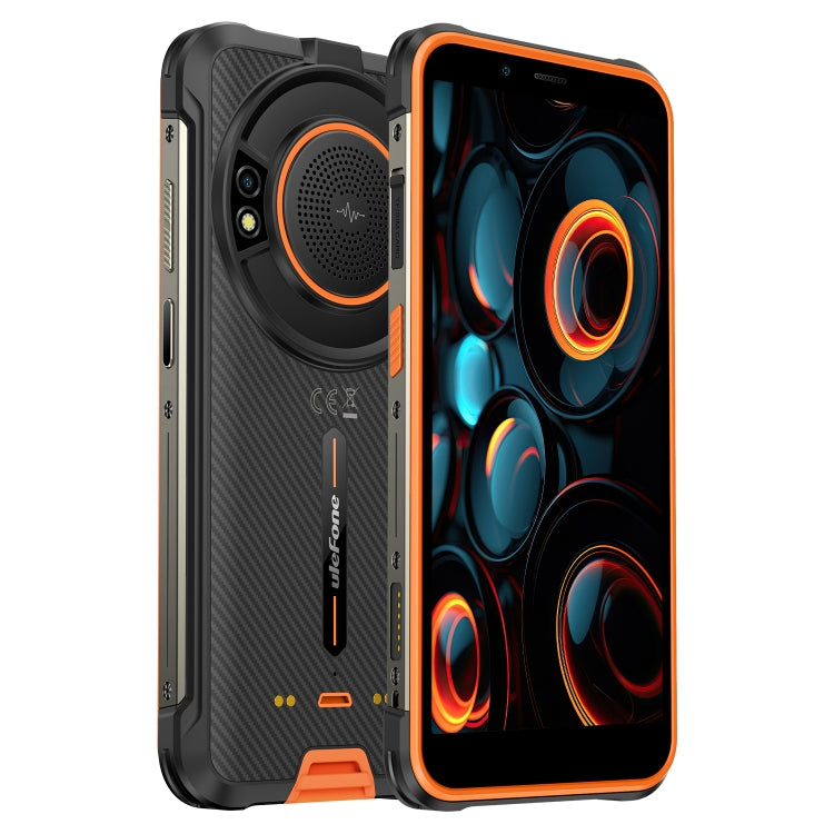 [HK Warehouse] Ulefone Power Armor 16S Rugged Phone, 8GB+128GB, 9600mAh Battery, Side Fingerprint, 5.93 inch Android 13 Unisoc T616 Octa Core up to 2.0GHz, Network: 4G, NFC, OTG(Orange) - Ulefone by Ulefone | Online Shopping UK | buy2fix