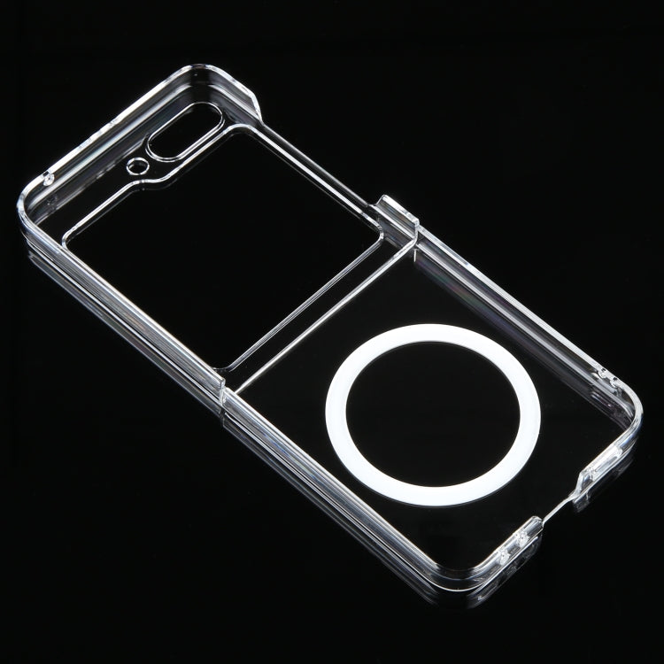 For Samsung Galaxy Z Flip6 MagSafe All-Inclusive Shockproof PC Phone Case(Transparent) - Galaxy Z Flip6 5G Cases by buy2fix | Online Shopping UK | buy2fix