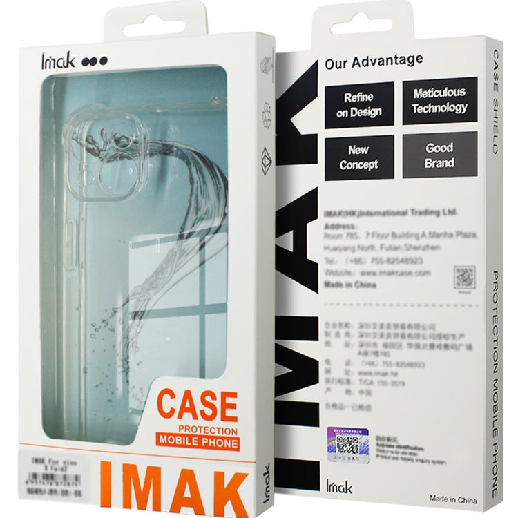 For Realme C67 4G Global imak Shockproof Airbag TPU Phone Case(Transparent) - Realme Cases by imak | Online Shopping UK | buy2fix