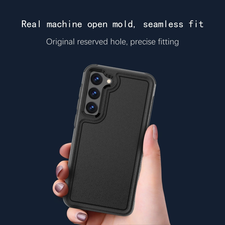 For Samsung Galaxy S23+ 5G RedPepper Armor PC Hybrid TPU Phone Case(Black) - Galaxy S23+ 5G Cases by RedPepper | Online Shopping UK | buy2fix