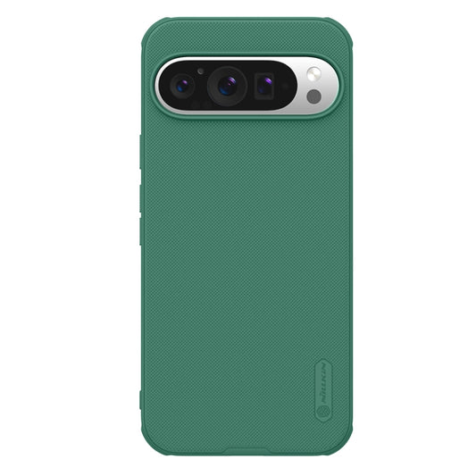 For Google Pixel 9 Pro NILLKIN Frosted Shield Pro PC + TPU Phone Case(Green) - Google Cases by NILLKIN | Online Shopping UK | buy2fix