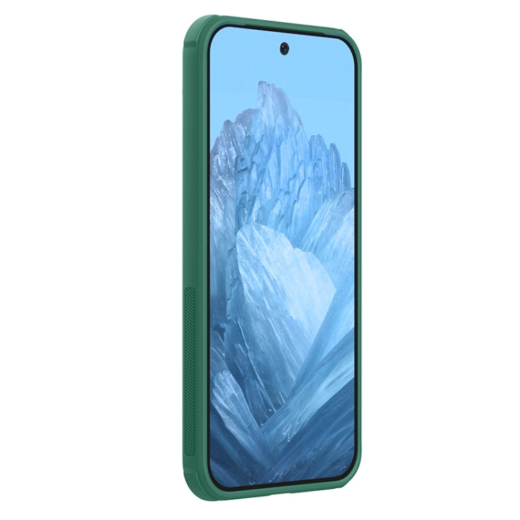 For Google Pixel 9 Pro NILLKIN Frosted Shield Pro PC + TPU Phone Case(Green) - Google Cases by NILLKIN | Online Shopping UK | buy2fix