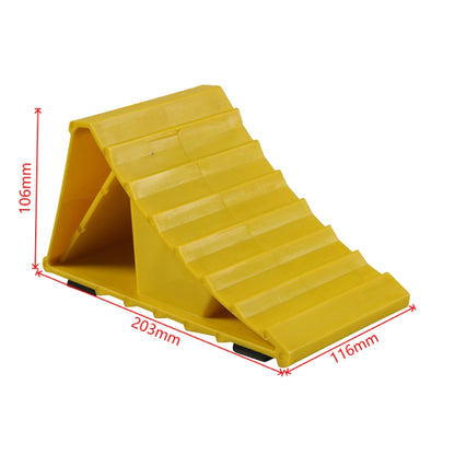 Portable Car Tire Anti-slip Block(Yellow) - Others by buy2fix | Online Shopping UK | buy2fix