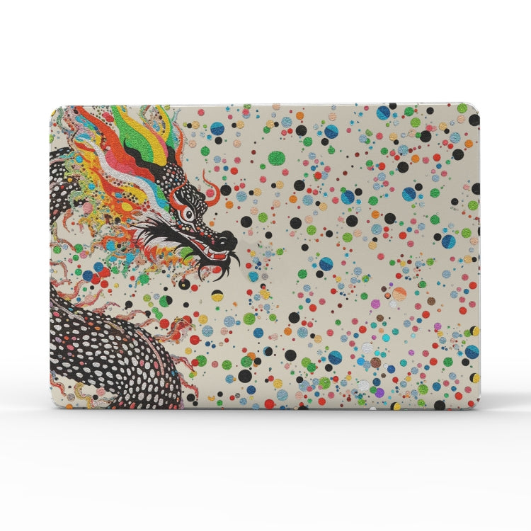 For MacBook Air 13.3 A1932 / A2179 / A2337 UV Printed Pattern Laptop Frosted Protective Case(DDC-1681) - MacBook Air Cases by buy2fix | Online Shopping UK | buy2fix