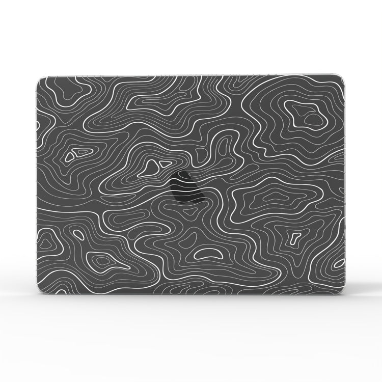 For MacBook Air 13.6 M2 A2681 / M3 A3113 UV Printed Pattern Laptop Frosted Protective Case(DDC-1680) - MacBook Air Cases by buy2fix | Online Shopping UK | buy2fix