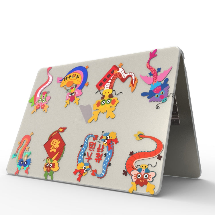 For MacBook Pro 16.2 A2991 / A2780 / A2485 UV Printed Pattern Laptop Frosted Protective Case(DDC-1677) - MacBook Pro Cases by buy2fix | Online Shopping UK | buy2fix