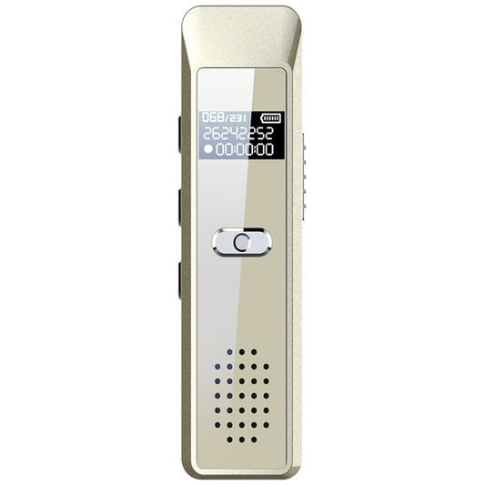 JNN Q7 Mini Portable Voice Recorder with OLED Screen, Memory:16GB(Gold) - Recording Pen by JNN | Online Shopping UK | buy2fix