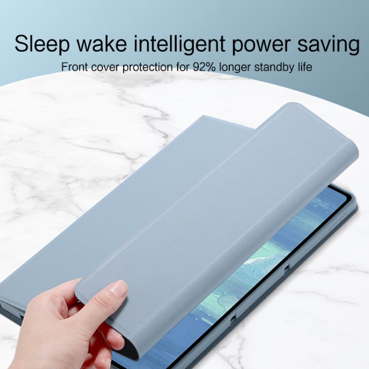 For Xiaomi Pad 5 Pro 12.4 inch Detachable Keyboard Smart Tablet Leather Case(Blue) - Others Keyboard by buy2fix | Online Shopping UK | buy2fix