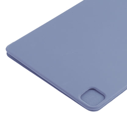 For iPad Pro 13 2024 Double-sided Clip Non-buckle Magnetic PU Smart Tablet Case(Purple) - iPad Air 13 2024 Cases by buy2fix | Online Shopping UK | buy2fix