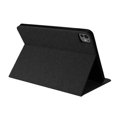 For iPad Pro 13 2024 Fabric Leather Tablet Case(Black) - iPad Pro 13 2024 Cases by buy2fix | Online Shopping UK | buy2fix