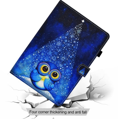 For iPad Pro 11 2024 Painted Stitching Smart Leather Tablet Case(Night Sky Owl) - iPad Pro 11 2024 Cases by buy2fix | Online Shopping UK | buy2fix