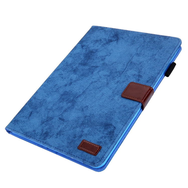 For iPad Pro 11 2024 Cloth Texture Leather Tablet Case(Blue) - iPad Pro 11 2024 Cases by buy2fix | Online Shopping UK | buy2fix