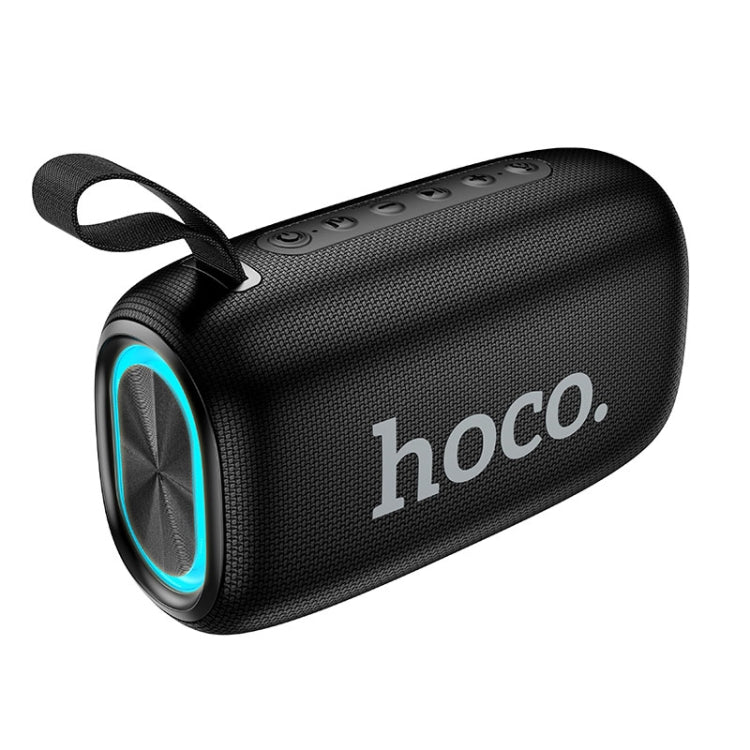 hoco HC25 Radiante Sports Bluetooth 5.2 Speaker Support TWS / FM(Black) - Desktop Speaker by hoco | Online Shopping UK | buy2fix