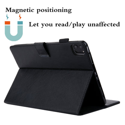 For iPad Pro 11 2024 Business Style Horizontal Flip Leather Smart Tablet Case with Holder(Black) - iPad Pro 11 2024 Cases by buy2fix | Online Shopping UK | buy2fix